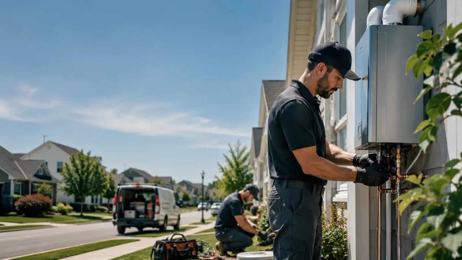 Tankless Water Heater Installation in Lefors, TX